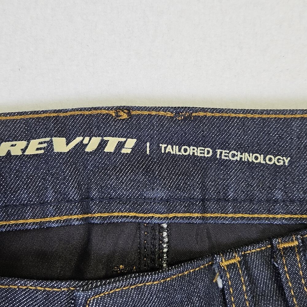 REV'IT Lombard 2 Motorcycle Jeans Mens 32 Cordura Blue Denim Biker Riding Casual - Picture 11 of 16